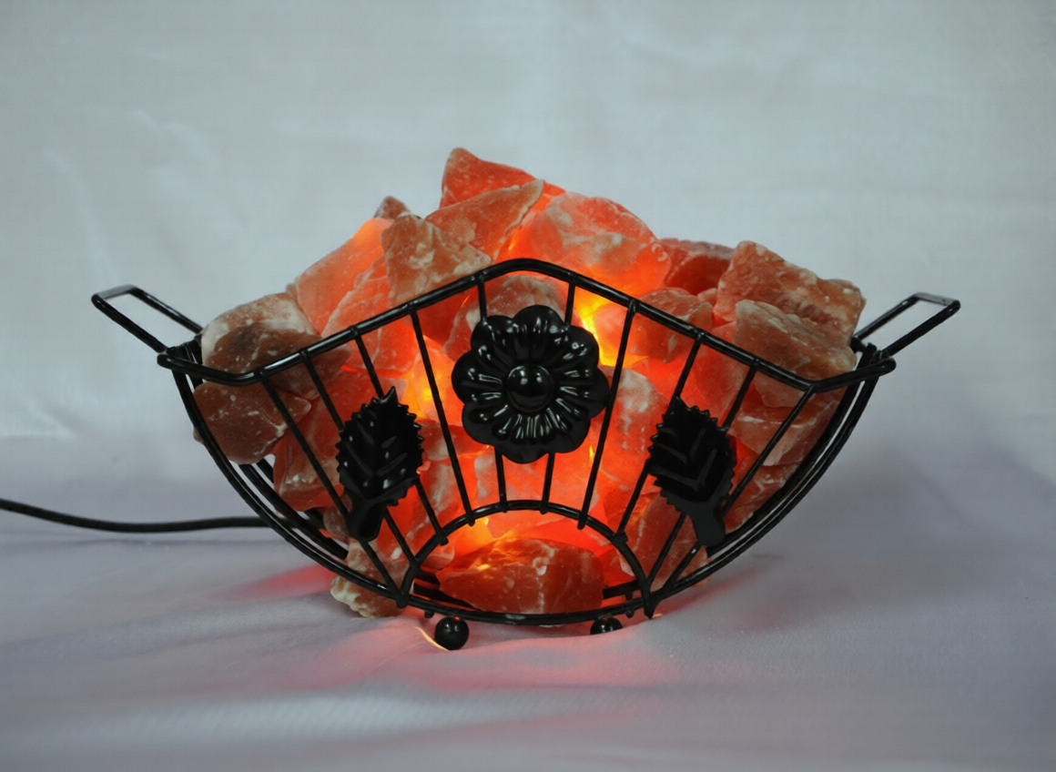 Iron Basket Lamps